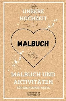 Paperback Unsere Hochzeit: Malbuch und Aktivitäten (German Edition) [German] Book