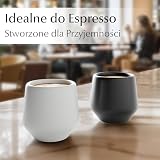 MIAMIO - Zestaw filiżanek do espresso 4 sztuki (90 ml) / Filiżanka do espresso, Filiżanki ceramiczne, Kubek bez uchwytu, Japońskie filiżanki do herbaty - Kolekcja Luxe (Classic Pastel)