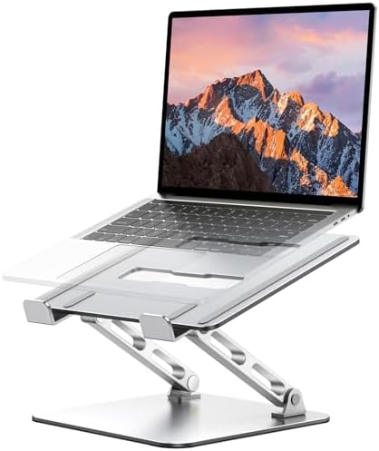 Ergonomic Laptop Stand, Dual-Bar Support & Height Adjustable Lapt...