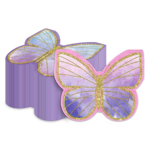 Serviettes de table fleuries printanières, 25,4 x 32,5 cm, lot de 100, décorations de mariage féériques