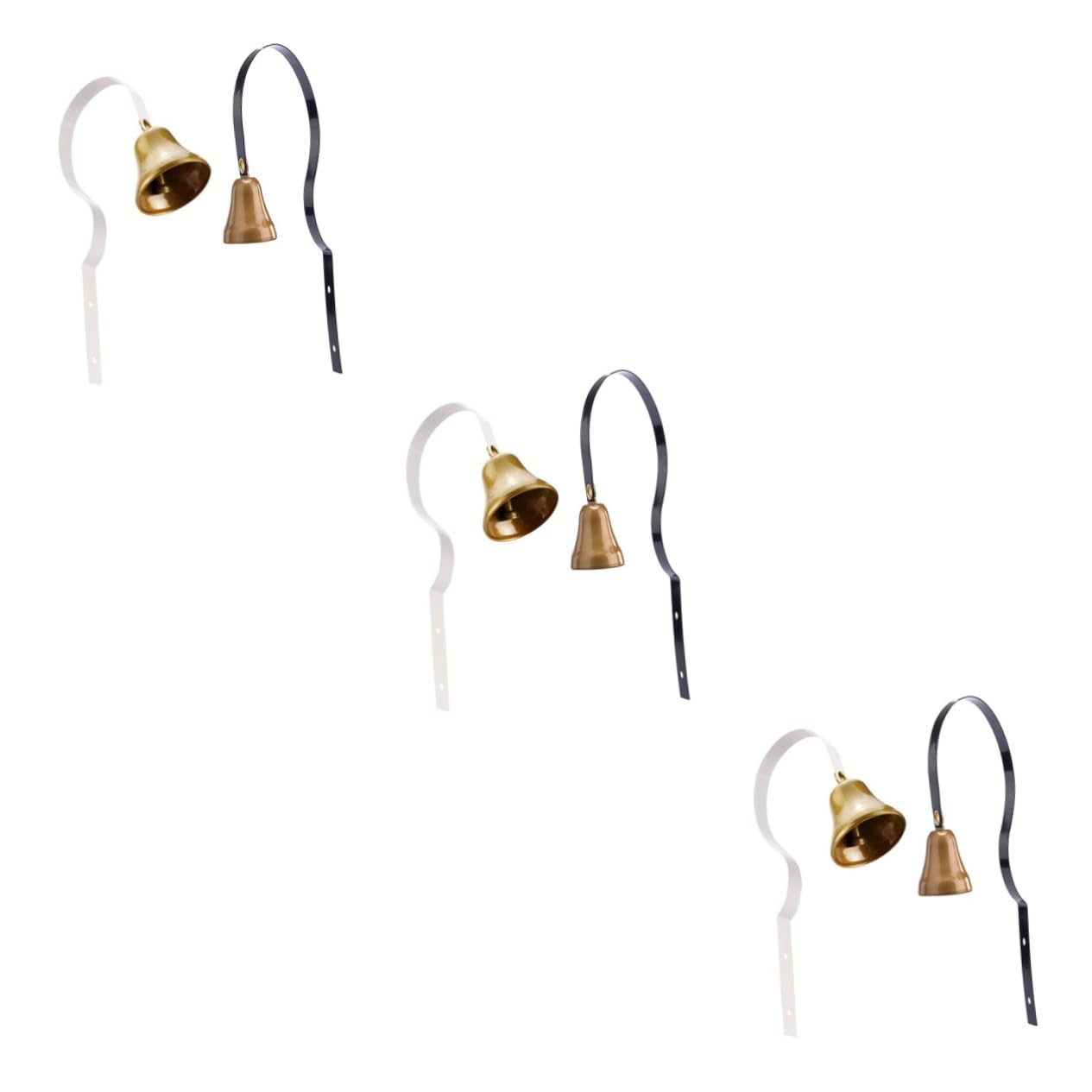 BESPORTBLE 6 Piezas Perro Timbre de Entrenamiento de Mascotas Timbre de la Puerta Campana de la Puerta de Mascotas Colgando Accesorios de adiestramiento de Mascotas Suministros para Mascotas