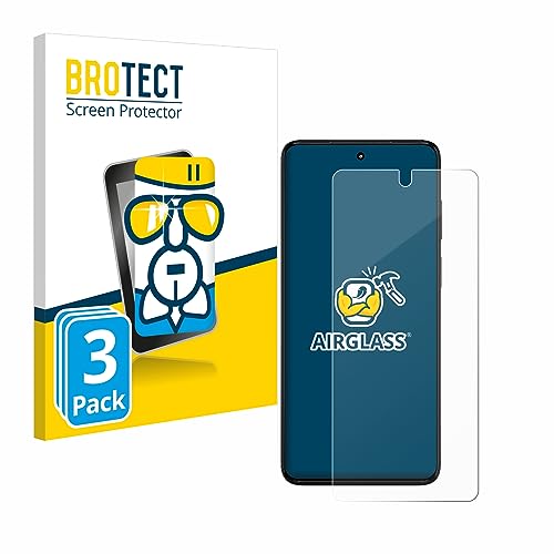 BROTECT Protector Pantalla Cristal para Motorola Moto G82 5G Protector Vidrio (3 Unidades) - [Dureza 9H, Anti-Arañazos]