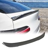MCARCAR KIT Real Carbon Fiber Rear Trunk Spoiler Fits for BMW X4 G02 M Sport X4M F98 2023-2024 Car Rear Boot Lid Highkick Spoiler Wing Lip