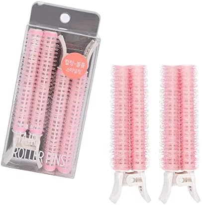 Hair Root Clip for Women Girls,3D Volumizing Hair Root Clip- Natural Fluffy Hair Volume Clip, Natural Fluffy Hair Volume Clip, Bangs Hair Rollers for DIY Curly Hair Curling Styling(2 pcs)