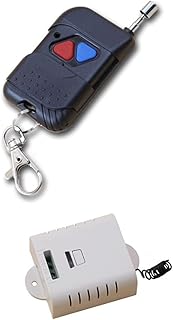 AC85V 110V 120V 220V 250V 1CH Wireless Remote Control Switch Transmitter with Receiver 2 Key for Appliances Gate Garage Door