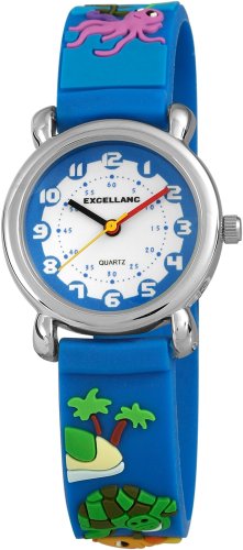 Preisvergleich Produktbild Excellanc Unisex-Armbanduhr Analog Quarz Kautschuk 407023000040