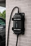 DECO AURUM W-Dock Supporto da Parete per Caricatore EV e Alimentatore | Straps Regolabili 20-40 cm | Lamiera Zincata Verniciata a Polvere | Made in Italy
