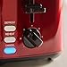 Morphy Richards Equip 2 Slice Toaster, Defrost and Reheat, Browning Controls, Variable Wide Slots, Removable Crumb Tray, Stainless Steel, 800W, Red, 222066