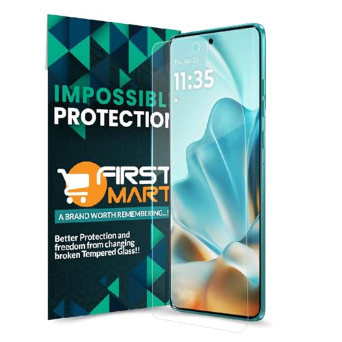 Image of FIRST MART TPU Screen Protector for Motorola Edge 60 Fusion - Unbreakable Membrane Protection, Case Friendly Coverage, Bubble-Free, Edge to Edge Coverage [ 1 Pack]