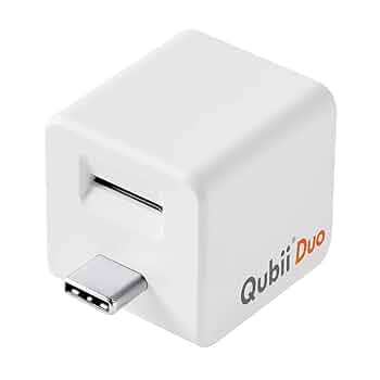 Amazon | Maktar Qubii Duo USB Type C ホワイト (microSD別売