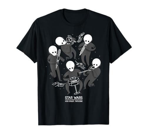 T-shirt Star Wars Cantina Band parfait pour vos soirées geek et conventions