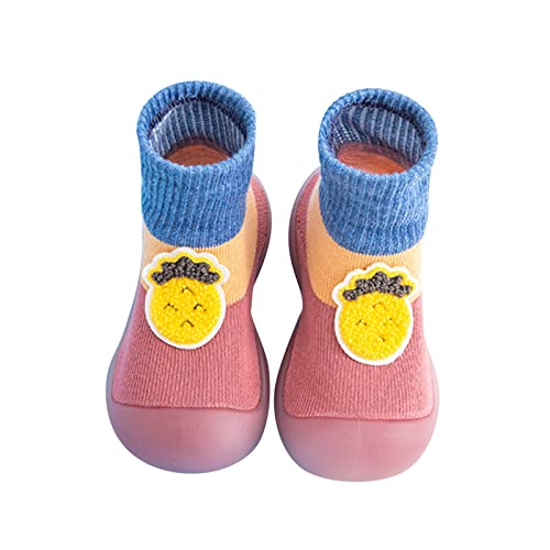 Baby Shoes,Infant Boys Girls Animal Cartoon Socks Shoes Fleece WarmThe Floor Socks Non Slip Prewalker Shoes