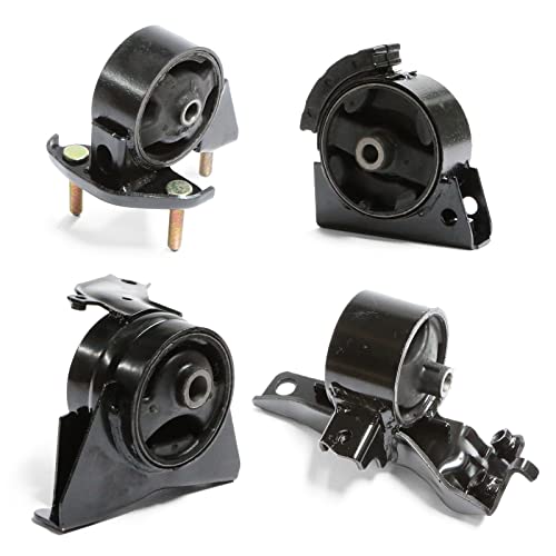 RP Remarkable Power, Corolla Engine Motor Trans Mount Kit 1993-1997 Corolla 1.6L 3Speed AT/GEO Prizm 3 Speed Auto Auto Transmission A6261 A6260 A6242 A6258 Set of 4