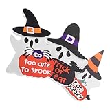 Idéal pour les occasions festives : idéal pour les fêtes d'halloween et les réunions de famille, cette décoration fantôme ajoute une touche festive à tout événement, décoration d'halloween fantôme, décoration d'halloween fantôme mignonne