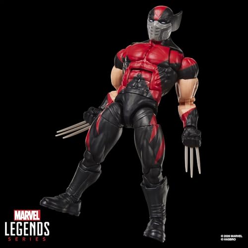 Marvel Legends Series Ultimate Wolverine, Ultimate Universe Comics Collectible 6-Inch Scale Action