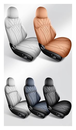 Housse de siège auto en cuir orange chic pour sublimer l'intérieur de votre Ford Territory 2020