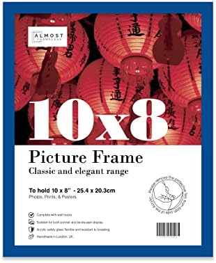 12x8 Inch Black Photo Frame Wall Mountable and Freestanding Picture Frame Standard Photograph Size, 12" X 8" (31 X 20cm)