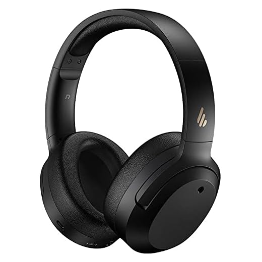 Fone Sem Fio W820nb E.difier Hi-Res com Cancelamento De Ruido Anc 49h (Preto)