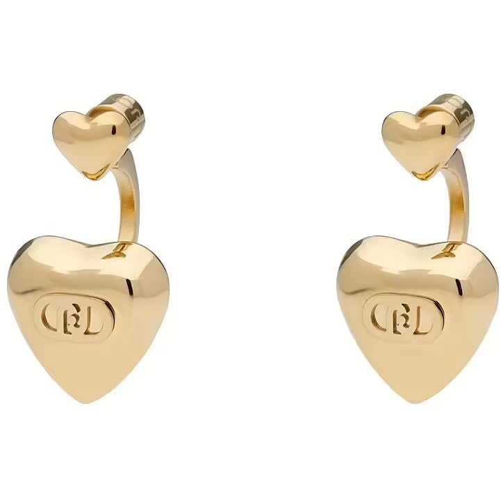 Boucles d'oreilles cœur Liu Jo LJ3153 le cadeau idéal en acier doré femme
