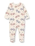 Petit Bateau Kinder Unisex A053R Schlafanzug aus Baumwolle für Babys, Avalanche/Multico, 6 Monate