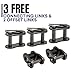 Jeremywell #41 Roller Chain 10FT with 3 Connecting Links and 2 Offset Links