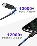 tuare USB C Charger Cable 3M, 10ft PS5 Controller Long Fast Charging Type C cable, Nylon USB Type C Cable Compatible for Samsung Galaxy S25 S24 Ultra S21, Pixel, iPhone16, Huawei, Switch, Steam etc. - Image 3