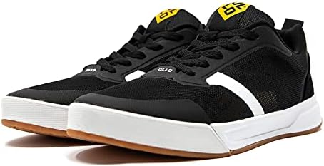OLLO Alpha Raven/Gum | Lightweight Parkour, Skateboarding, Biking, Freerunning, HIIT, Ninja, Obstacle Cross Training, Stealth, High Grip Flexible Shoes | Men’s Comfort, Ultra Traction, Black (Size 11)