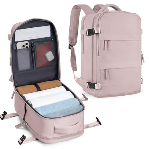 Szlx Mochila De Viaje Para Mujer, Mochila De Transporte, Mochila De Senderismo, Mochila Impermeable Para Deporte Al Aire Libre, Mochila Informal Para La Escuela, Bolsa Para Computadora Portátil