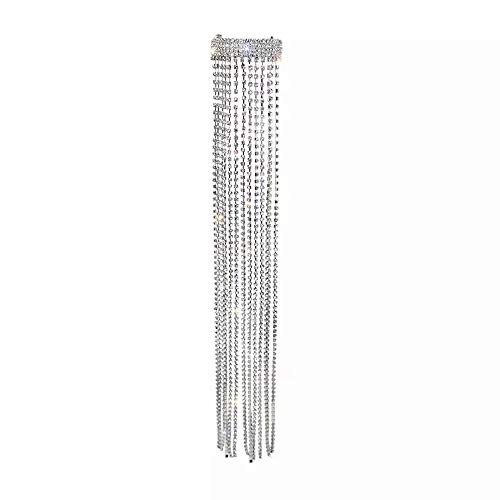 Pince à cheveux géométrique en strass pour illuminer vos coiffures de soirée