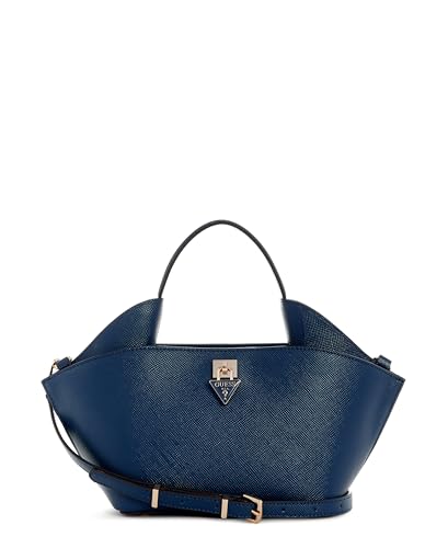 Patsie Mini Tote GUESS bleu marine, le petit sac rigide et polyvalent