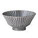 è¥¿æµ·é™¶å™¨(Saikaitoki) Saikai Pottery 18166 Rice Bowl, Dyed, LL Hasami Ware Suehiro Bowl, Small Tususa Pattern