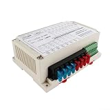 Control de fusibles de 12 V y 8 vías para kit de caja de relé con circuitos de 15 A para caravana, RV, SUV, sistema eléctrico, carcasa ABS robusta para una fácil instalación y mayor seguridad