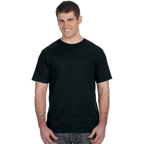 Anvil Lightweight T-Shirt (Black - Black XL) Cover