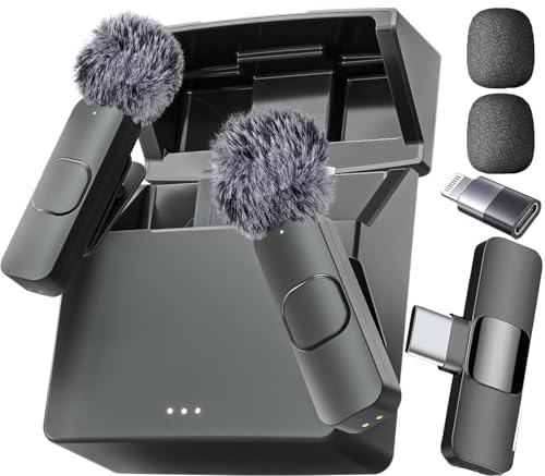 Mini Mic Pro (Latest Model - Wireless Microphone for iPhone,