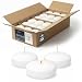 Floating disc Candles for Wedding, Birthday, Holiday & Home Decoration by Royal Imports, 3 Inch, White Wax, Set of 36