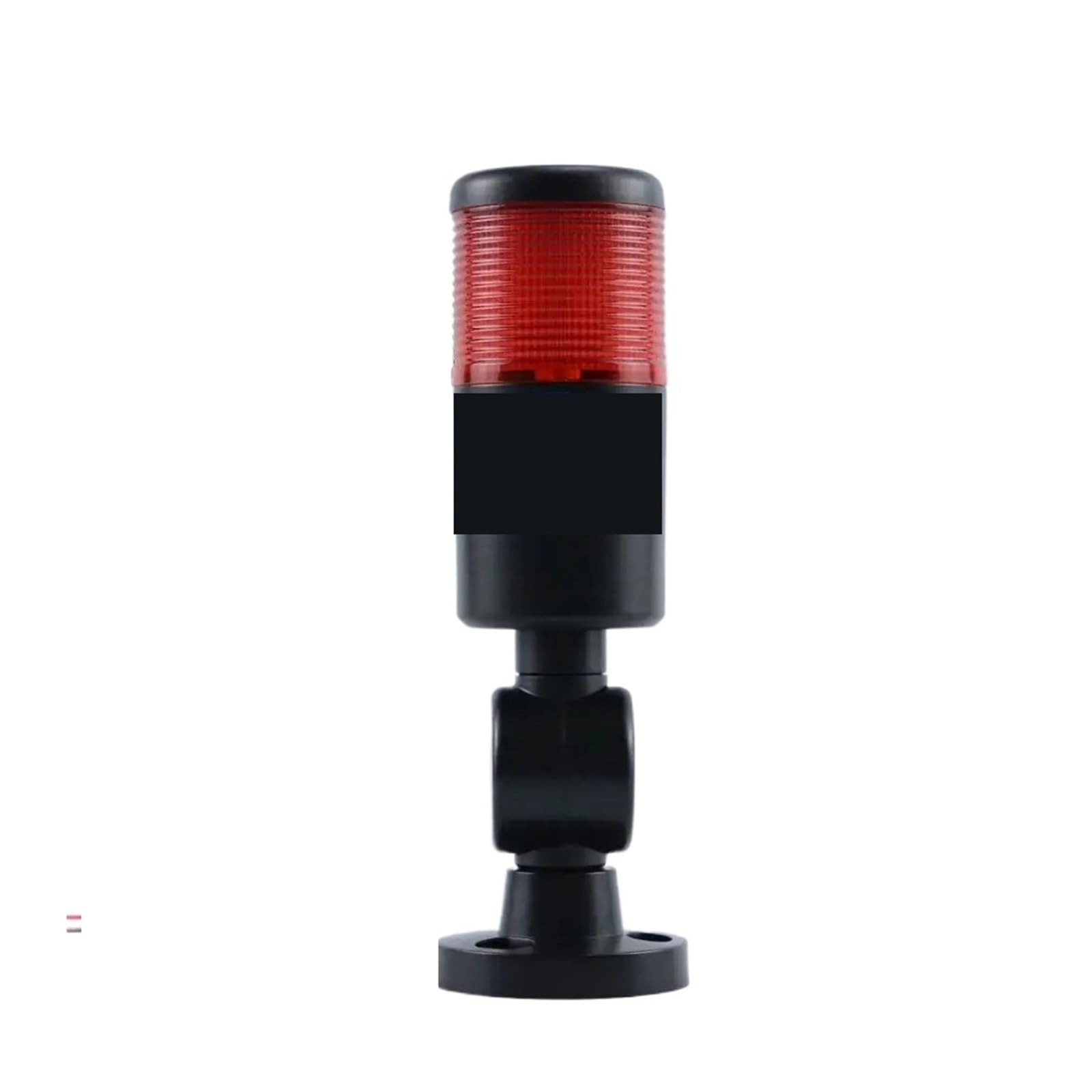 Black 24V Industrial Signal Tower Safety Stack Alarm Light Led Multilayer Foldable Buzzer Caution Warning Lamp(1 Stack with Buzzer)