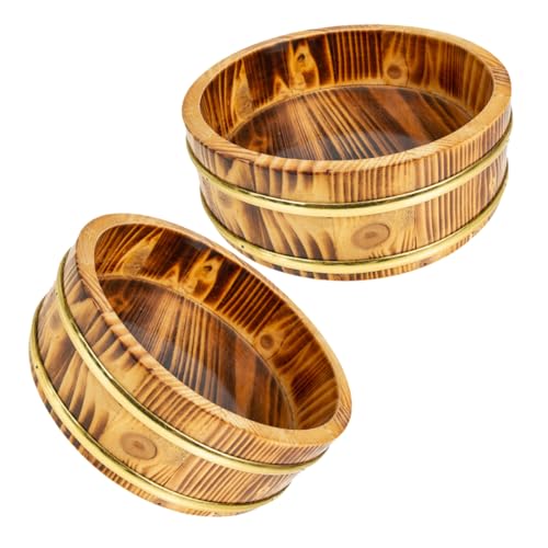 Zerodeko Holz Sushi Reisbowl 2 Stück