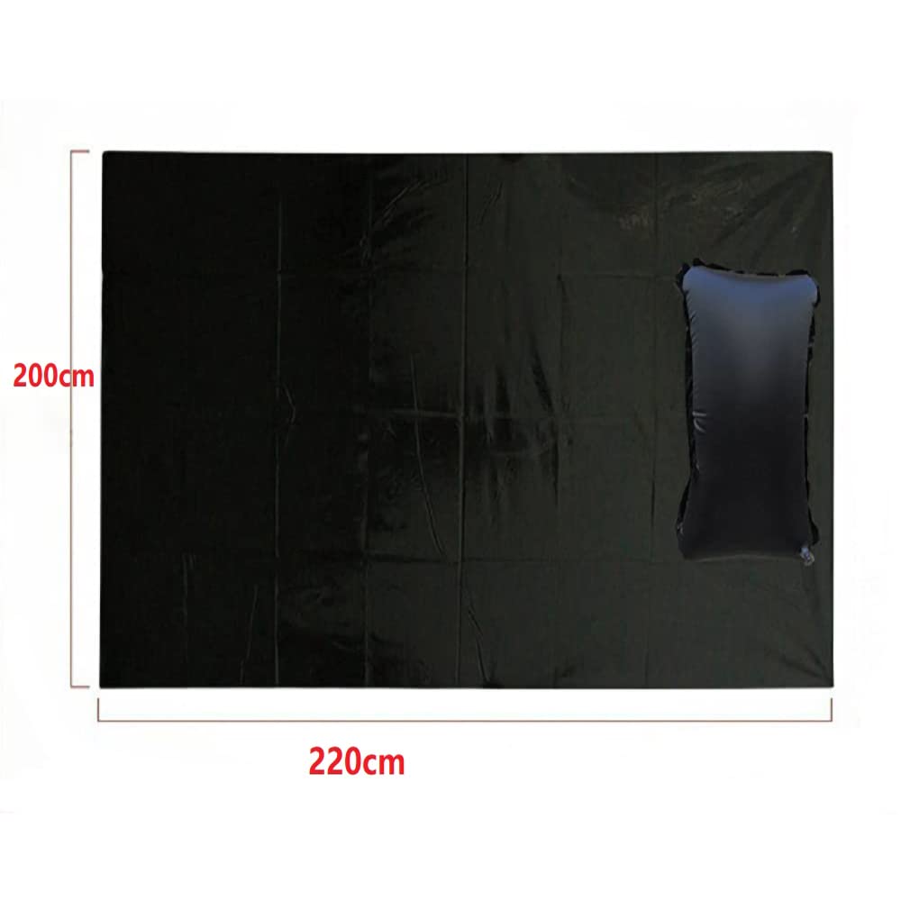 PVC Simulation Latex Drap de Lit Imperméable Multifonctionnel pour Intérieur et Extérieur - Sexe Lit à Eau
