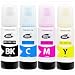 Produktbild Happy Printer 4X Tinte kompatibel mit Epson 102 103 104 Multipack für EcoTank ET 2700 2750 2751 2756 2800 2850 2856 3700 3750 3850 4750 4800 4850 4856 15000 Workforce ST-2000 2100 3000 4000 (280ml)