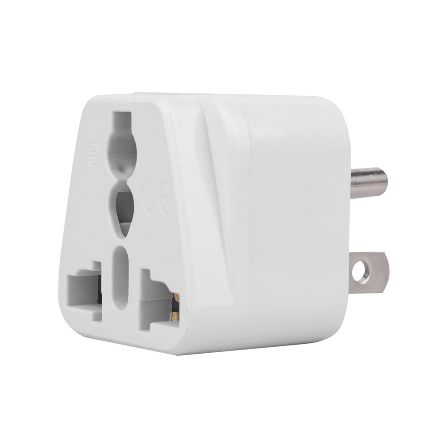 SARVATRAY Universal Travel Adapter with Surge Protector, International Power Converter with USB Port, Multi Type Power Outlet for Phone, Laptop, Mobile, Camera, Tablet (White)-image-17
