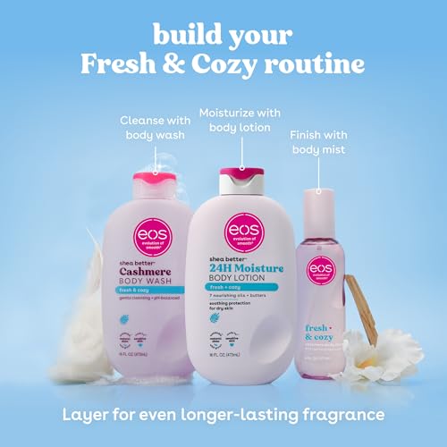 Image of eos Essentials Bundle - Body Wash, Body Mist, Body Lotion - Fresh & Cozy