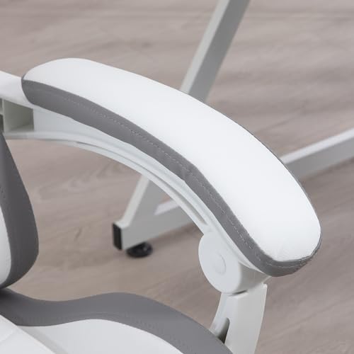 Gaming chair Sedia da gioco ergonomica con poggiapiedi telescopico - Sedia gaming - Immagine 8