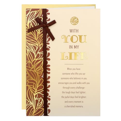 DISJOURNEY Romantic Happy Birthday Card to Husband