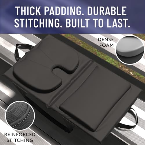 Save 55% on Memory Foam Stadium Seat with Back Support