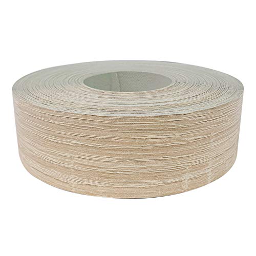 DecoMeister Cinta de Melamina de Borde 40mm x 5m - Canto para Muebles Adhesivo - Protector de Bordes Termoadhesivo para Estanterías y Mesas - Tira para Cantos con Plancha - Roble Sonoma