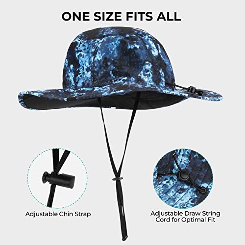 Image of KastKing Sol Armis UPF 50 Boonie Hat - Sun Protection Hat, Fishing Hat, Beach & Hiking Hat, Paddling