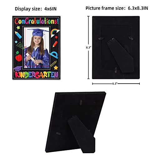 Waahome Kindergarten Graduation Picture Frame 2023, Congratulations Kindergarten Preschool Pre-K Graduation Gifts For Kids Girls Boys, My First Graduation Photo Frame For Daughter Son #TOP6