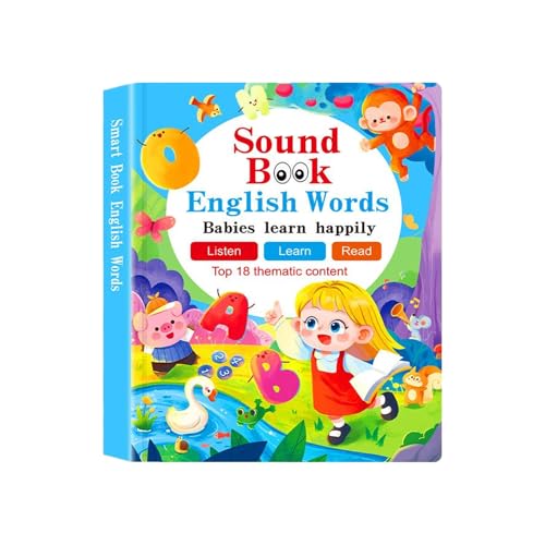 Livre sonore interactif bébé : des jeux éducatifs pour lire à la maison