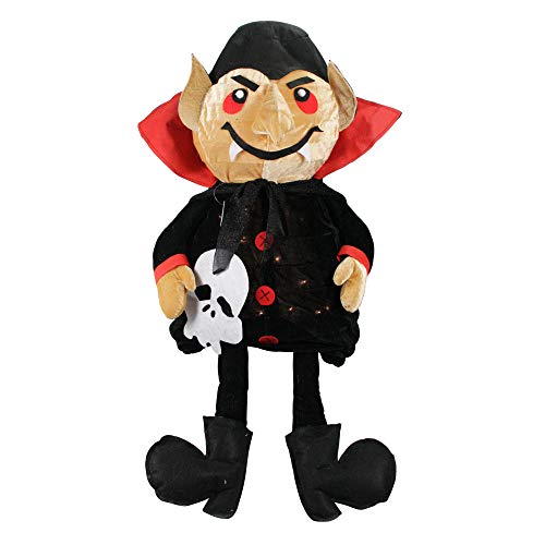 Lighted Count Dracula Plush Vampire Halloween Figure - 35