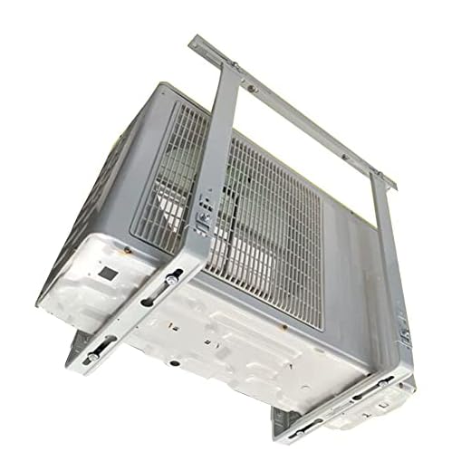 Soportes De Techo para Acondicionadores De Aire, Soporte De Techo Externo para Unidades Condensadoras De Aire Acondicionado Sin Conductos Soporte De Montaje Universal para Mini Split Exterior (Color